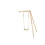 EXIT TOYS EXIT Silvi Wooden Swing Wall Mount 1