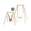 EXIT TOYS EXIT Silvi Wooden Swing That Grows with You 1