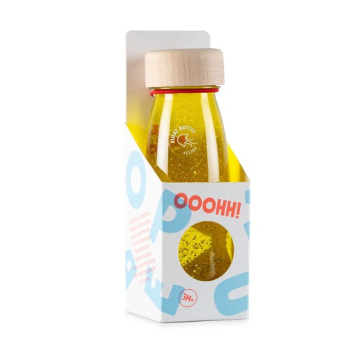 Geel sensorisch flesje - Petit Boum 2