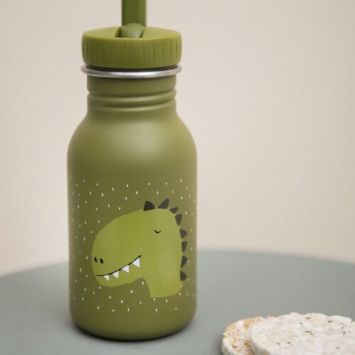 Trixie Gourde Kind - TRIXIE - Mr. Dino - RVS - 350ml - Groen 2