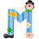Trudi Sevi - 181749 - Lettera Clown M 3