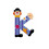 Trudi Sevi - 181747 - Lettre Clown K 2