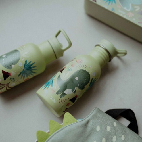 Sassi Junior - Cracky the Dinosaur Insulated Bottle 350 ml 2