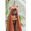 Trixie Trixie Badetuch Mr. Fox 70 x 130 cm Bio-Baumwolle orange 2