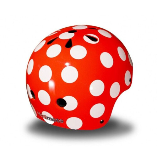 Caschi Helmets - Rosso Puntinato Medio 1