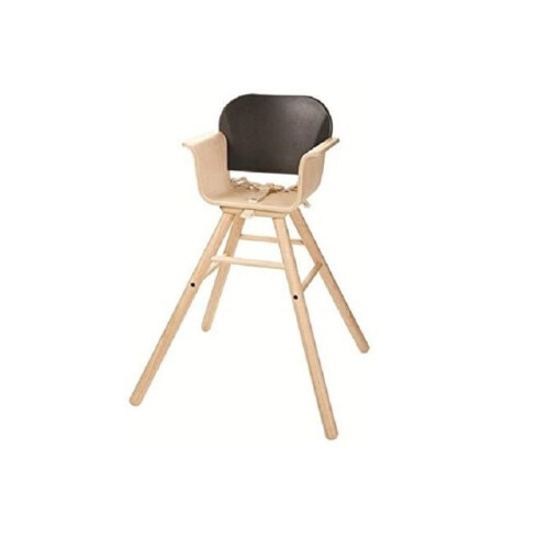 PLAN TOYS Chaise haute ajustable - Noir 1