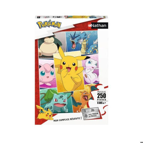Palapeli 250 kappaletta: Pokémon-tyypit 2