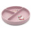 Sassi Junior | Sassi Junior | Silikon-Teller mit Saugnapf Tiere Rosa - 18 x 18 cm EINHORN 2