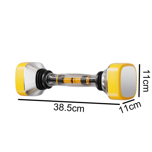 Ergonomic Handle Adjustable Weight Dumbbell Plastic Texture 2
