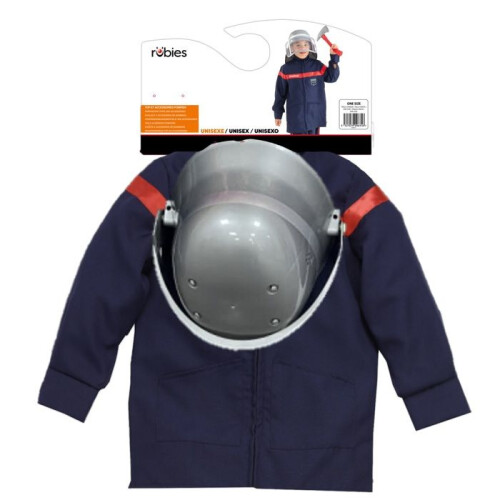 Rubies Brandweer vest en helm kind 2