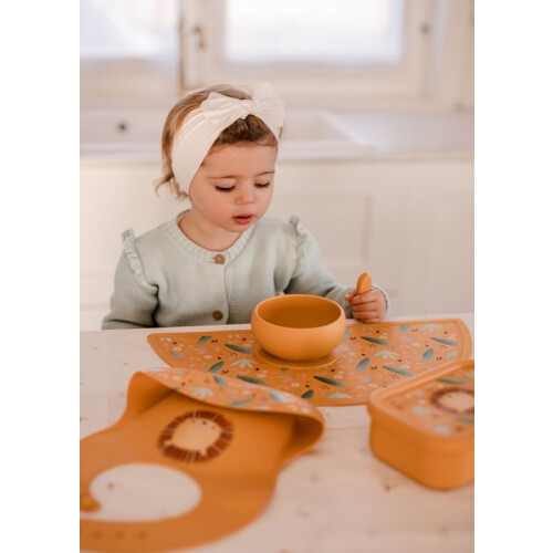 Sassi Junior - Munchy the Bear Silicone Placemat Set 1