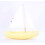 Maison Tirot - Barca Il Sloop giallo 21cm - TIROT 2