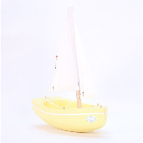 Maison Tirot - Barca Il Sloop giallo 21cm - TIROT 2