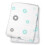 Lulujo - Lunga mussola - Cerchi blu/grigio - ELEMENTI PER BAMBINI 3