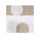 Lange mousseline pack de 2 - pois taupe - Blanc - Mixte 4