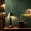 Dimmable Touch Table Lamp Metal ABS21cm Gold 8