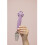 Trixie Trixie - Set di posate 3 pezzi in silicone Mrs Peacock 2
