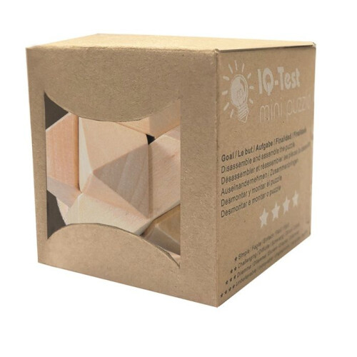 Fridolin - Mini rompecabezas de madera Estrella 2
