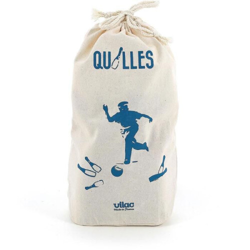 Vilac - Jeu de quilles bowling bicolores 1