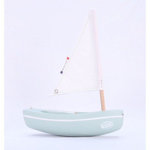 Maison Tirot - Boot Le Bâchi grün-blau 17cm - TIROT 1