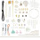 Sieraden - Buki - BE122 - 6 schelpen sieraden - Multicolor - Vanaf 8 jaar 4