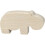 Figurina - AC-DÉCO - Pompon - Legno - Beige - 9 x 5 x 2 cm 2