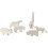 Figurina - AC-DÉCO - Pompon - Legno - Beige - 9 x 5 x 2 cm 3
