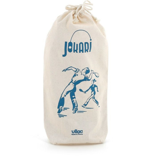 Vilac - Jokari de madera maciza en bolsa de algodón 2