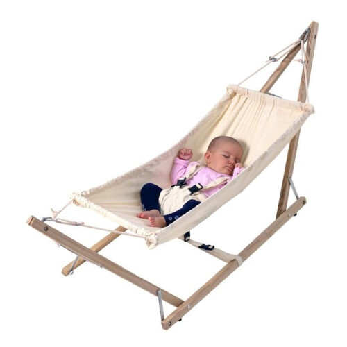 Amaca per bambini koala AMAZONAS - Dondolio dolce e sicurezza - 0 mesi a 3 anni - Beige 1