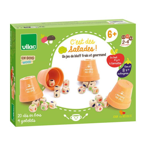 Vilac - Bluff game It's salads 1