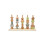 Junior stacking game in wood - byAstrup - 30 cm - Light brown - 25 geometric blocks 3