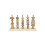 Junior stacking game in wood - byAstrup - 30 cm - Light brown - 25 geometric blocks 4