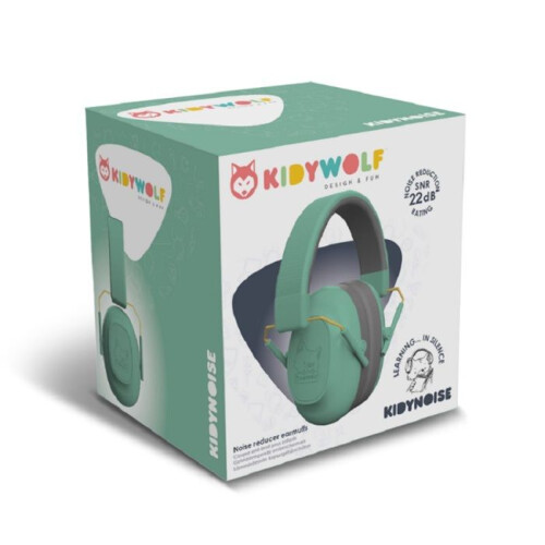 Kidywolf - Casque antirumore per bambini verde - NESPART 2