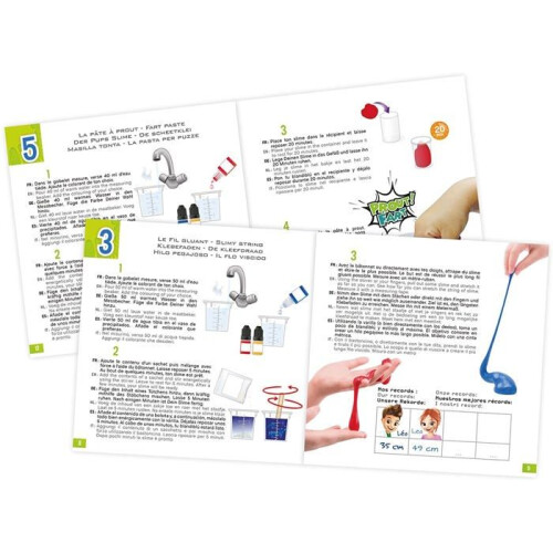 Mini laboratorio Sticky Slime Gluant - BUKI - Verde - Altri materiali, Plastica - Da 8 anni 1
