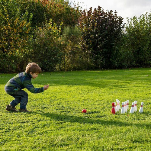 Egmont Toys - Gioco di bowling in legno 1