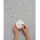 Vintiun - Customizable White Wood Christmas Bauble 3