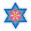 Hama Hama - Star Plaque (Small) for standard beads (Ø5 mm) 2
