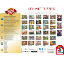 Aikuisten palapeli - SCHMIDT SPIELE - Vuoristoveranta - 58893 - 1000 palaa