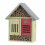 Hotel per insetti vari XL - Beige/Rosso - H 37,8 cm 2