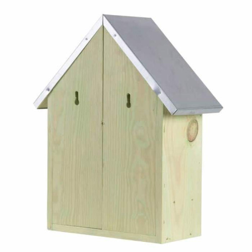 Hotel per insetti vari XL - Beige/Rosso - H 37,8 cm 2