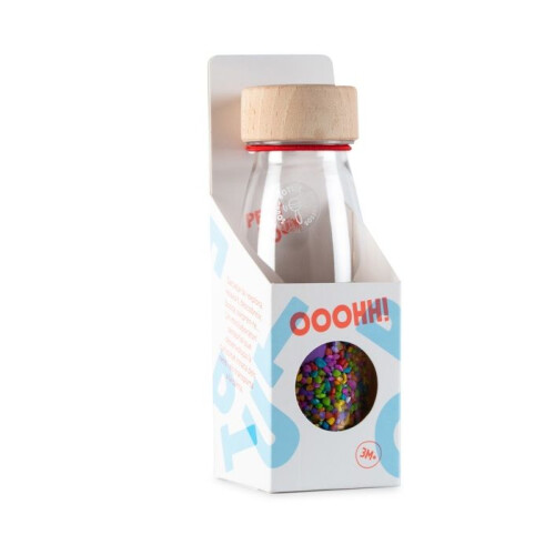 PETIT BOUM - 1 Bouteille sensorielle - Boutons - ref 47642 - Multicolore 2