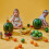 Petit Boum | Sensorische Fles Leer Fruit - Multicolor - 14 x 4 cm 6