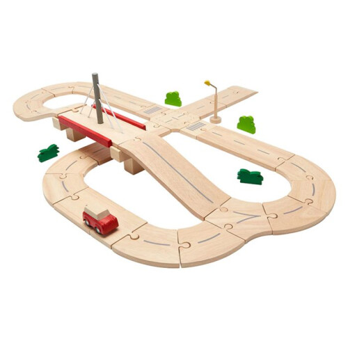 Plan Toys - Wegenset - TROUSSELIER 1