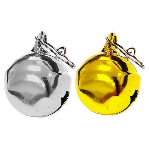 Cloches de canne à pêche, paquet de 20, conception à Clip-argent 1