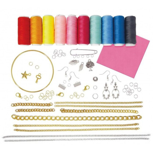 Schmuck - BE TEENS - Pompons - Kinder - Unisex - Bunt 2