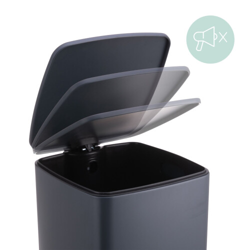 Küchen-Treteimer 30 l mit Soft-Close-Deckel 1