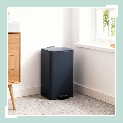 Keukenpedaalemmer 30L met soft-close deksel 2