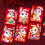 Rabbit Red Envelopes11.5x8cm6-Pack 8