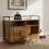 Cat Litter Tray Cabinet with Storage and Litter Mat 5