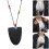 Multi Functional Everyday Use Magnetic Leather Glasses-Black 3
